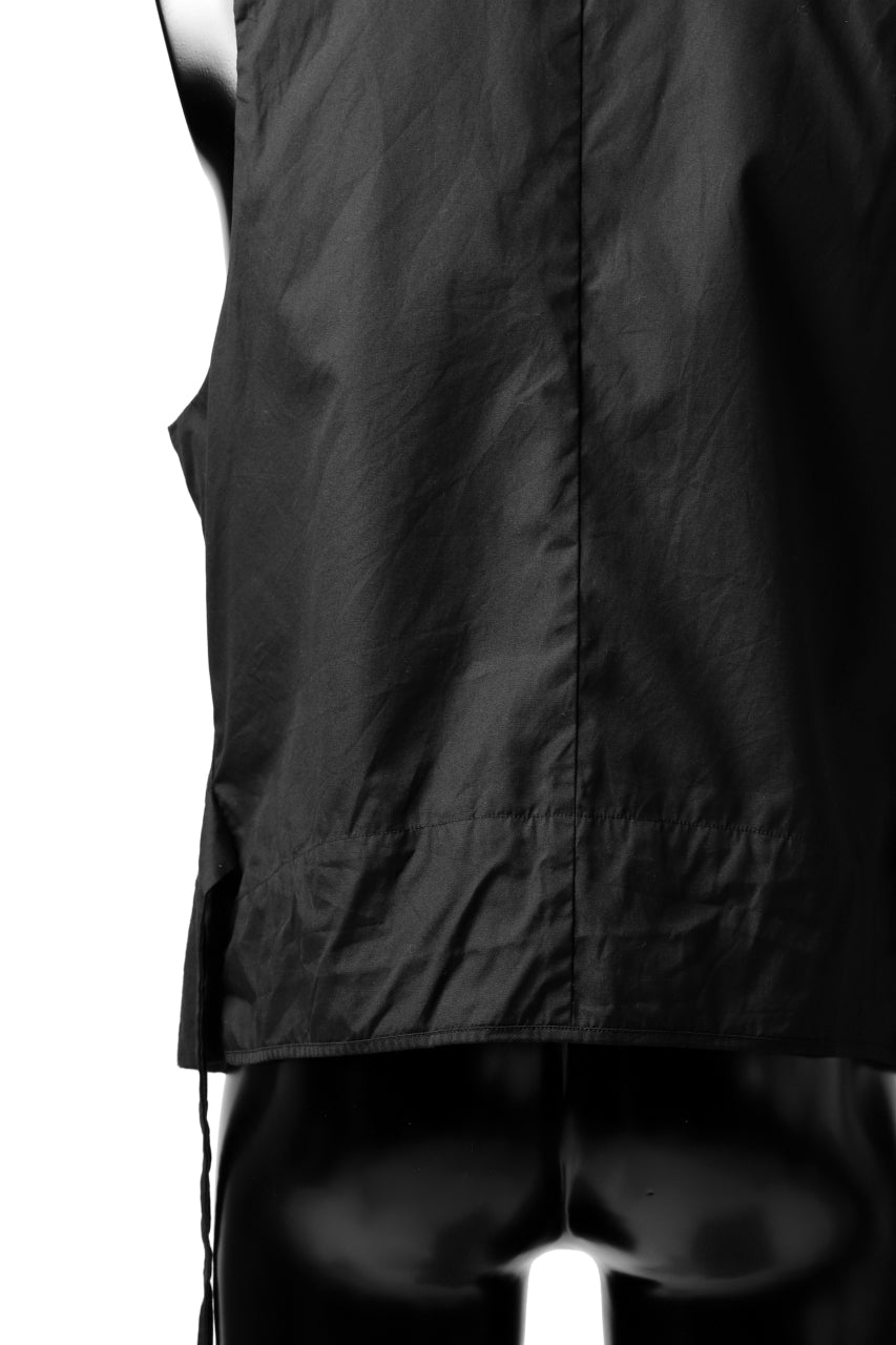 画像をギャラリービューアに読み込む, KLASICA REVOLT VEST / TRI MIX HIGH DENSITY PLAIN (BLACK)