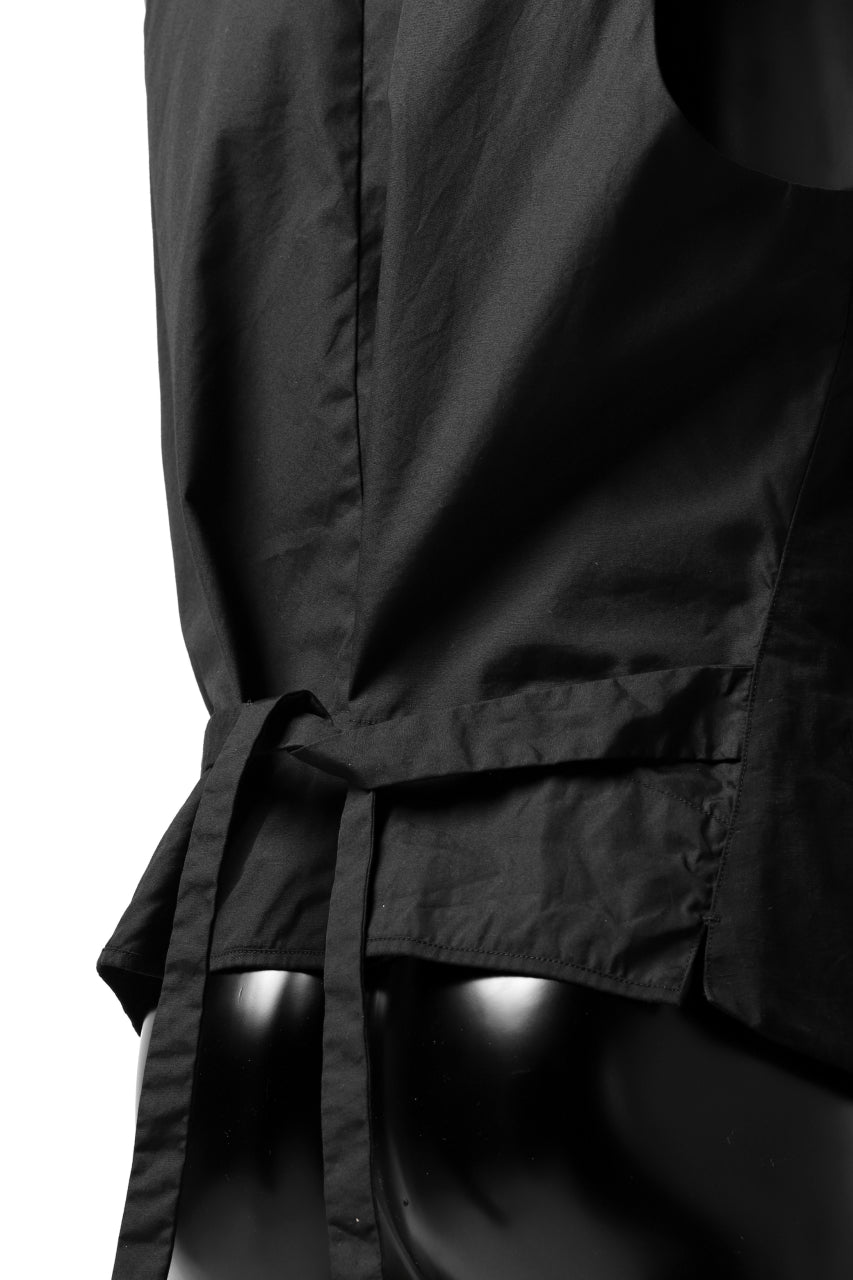 画像をギャラリービューアに読み込む, KLASICA REVOLT VEST / TRI MIX HIGH DENSITY PLAIN (BLACK)