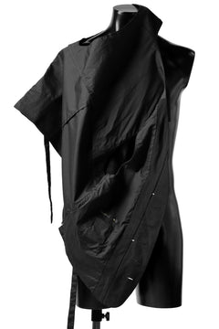 画像をギャラリービューアに読み込む, KLASICA REVOLT VEST / TRI MIX HIGH DENSITY PLAIN (BLACK)
