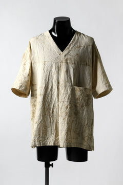 画像をギャラリービューアに読み込む, forme d'expression exclusive V Neck Scrub Shirt (Iced Tea)