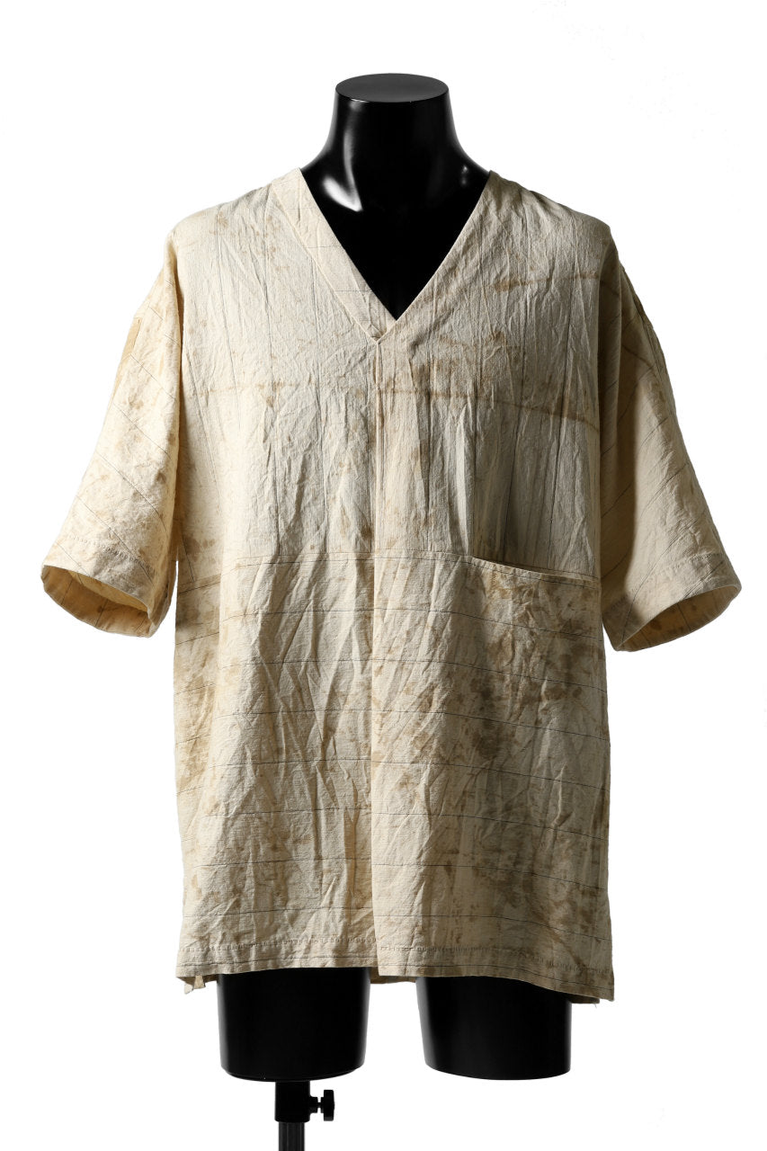 画像をギャラリービューアに読み込む, forme d'expression exclusive V Neck Scrub Shirt (Iced Tea)