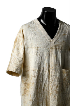 画像をギャラリービューアに読み込む, forme d'expression exclusive V Neck Scrub Shirt (Iced Tea)