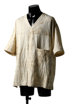 画像をギャラリービューアに読み込む, forme d'expression exclusive V Neck Scrub Shirt (Iced Tea)