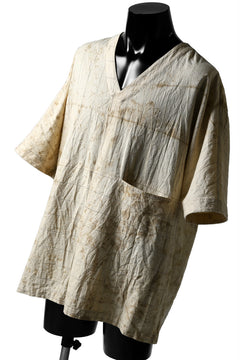 画像をギャラリービューアに読み込む, forme d'expression exclusive V Neck Scrub Shirt (Iced Tea)