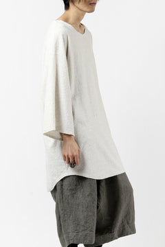 画像をギャラリービューアに読み込む, ISAMU KATAYAMA BACKLASH OVER FIT CUT & SEWN / RANDOM PILE FABRIC (BEIGE)