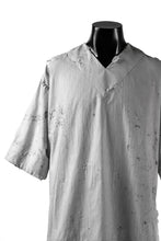 画像をギャラリービューアに読み込む, RESURRECTION x LOOM Re-production DYEING TUNICA TOPS (LIGHT GRAY)