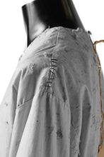 画像をギャラリービューアに読み込む, RESURRECTION x LOOM Re-production DYEING TUNICA TOPS (LIGHT GRAY)