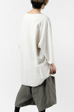 画像をギャラリービューアに読み込む, ISAMU KATAYAMA BACKLASH OVER FIT CUT & SEWN / RANDOM PILE FABRIC (BEIGE)