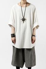 画像をギャラリービューアに読み込む, ISAMU KATAYAMA BACKLASH OVER FIT CUT & SEWN / RANDOM PILE FABRIC (BEIGE)