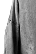 画像をギャラリービューアに読み込む, RESURRECTION x LOOM Re-production DYEING OVERFIT SHIRT (GRAY)
