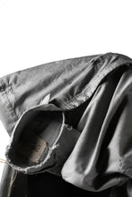 画像をギャラリービューアに読み込む, RESURRECTION x LOOM Re-production DYEING OVERFIT SHIRT (GRAY)