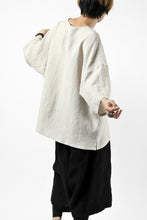 画像をギャラリービューアに読み込む, ISAMU KATAYAMA BACKLASH SOFT LINEN PULLOVER SHIRT (BEIGE)