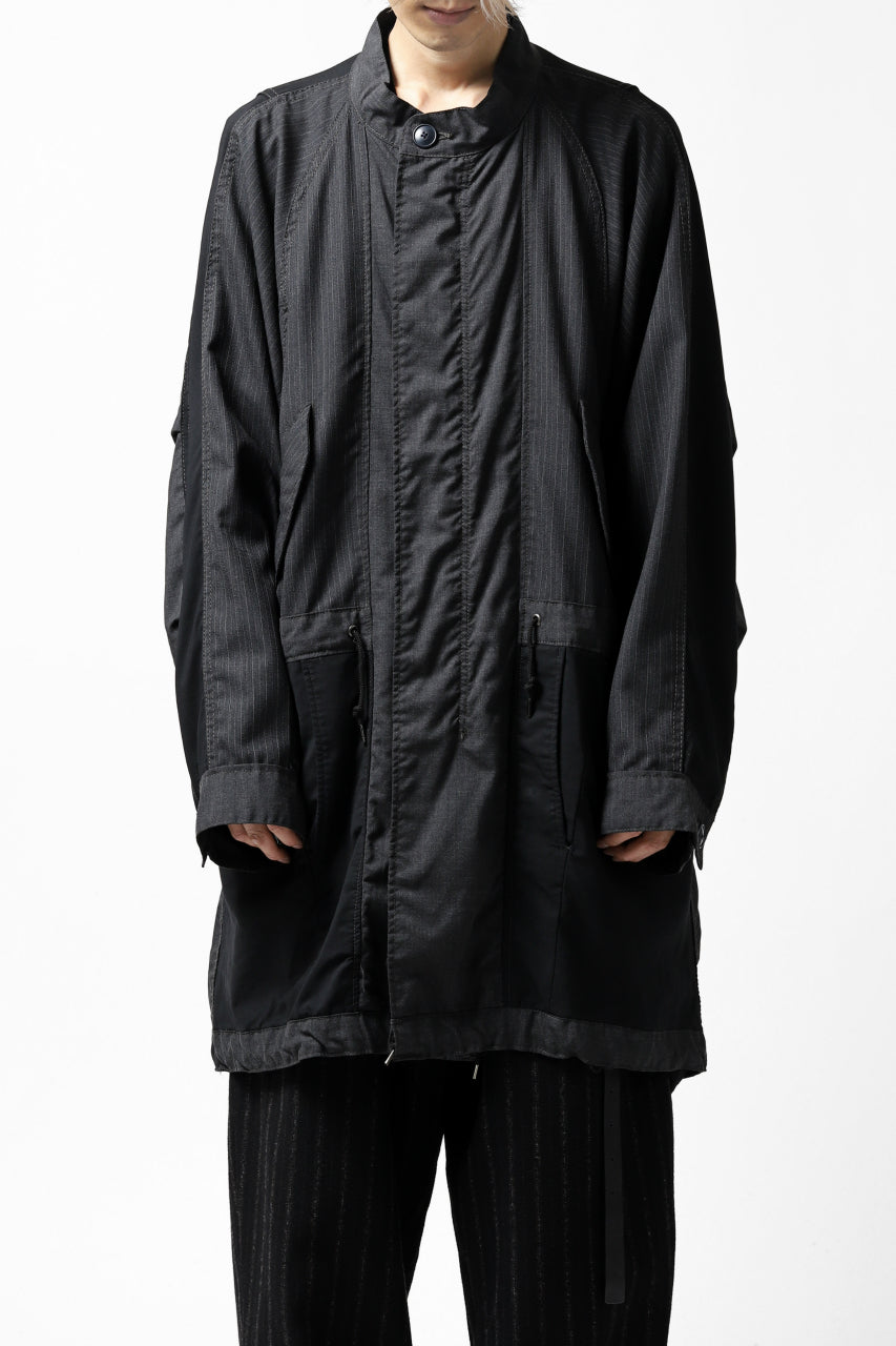 画像をギャラリービューアに読み込む, CHANGES VINTAGE REMAKE FIELD COAT (MULTI BLACK #A)