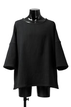 Load image into Gallery viewer, ISAMU KATAYAMA BACKLASH RELAX FIT PULLOVER SHIRT / DOBBY LINEN-COTTON (BLACK)