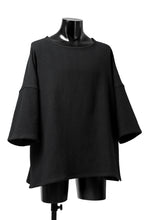 Load image into Gallery viewer, ISAMU KATAYAMA BACKLASH RELAX FIT PULLOVER SHIRT / DOBBY LINEN-COTTON (BLACK)