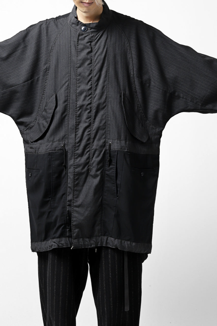画像をギャラリービューアに読み込む, CHANGES VINTAGE REMAKE FIELD COAT (MULTI BLACK #A)