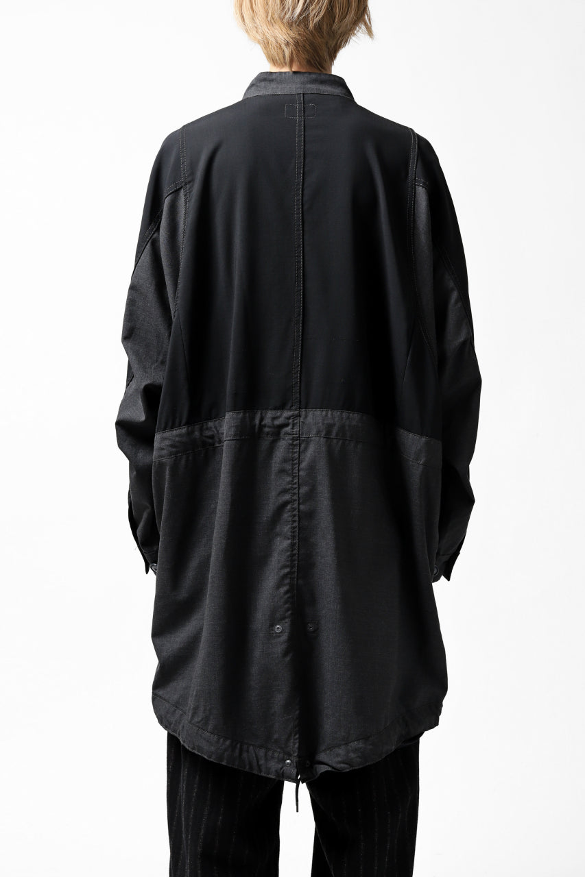 画像をギャラリービューアに読み込む, CHANGES VINTAGE REMAKE FIELD COAT (MULTI BLACK #A)