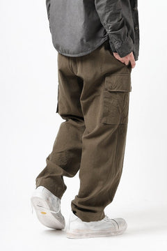画像をギャラリービューアに読み込む, COLINA BDU PANTS / WASHABLE WOOL GABARDINE (OLIVE KHAKI)