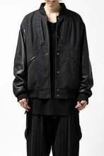 画像をギャラリービューアに読み込む, CHANGES VINTAGE REMAKE VARSITY JACKET (MULTI BLACK #B)