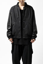 画像をギャラリービューアに読み込む, CHANGES VINTAGE REMAKE VARSITY JACKET (MULTI BLACK #B)
