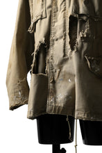 画像をギャラリービューアに読み込む, RESURRECTION HANDMADE vintage damage M-65 jacket (DESIRT BEIGE)