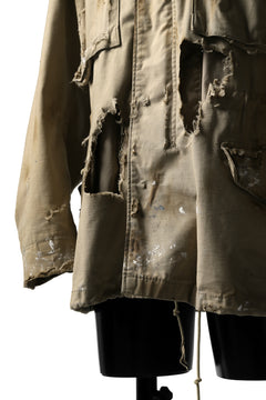 画像をギャラリービューアに読み込む, RESURRECTION HANDMADE vintage damage M-65 jacket (DESIRT BEIGE)