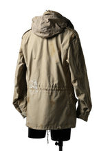画像をギャラリービューアに読み込む, RESURRECTION HANDMADE vintage damage M-65 jacket (DESIRT BEIGE)