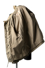 画像をギャラリービューアに読み込む, RESURRECTION HANDMADE vintage damage M-65 jacket (DESIRT BEIGE)