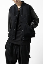 画像をギャラリービューアに読み込む, CHANGES VINTAGE REMAKE VARSITY JACKET (MULTI BLACK #A)