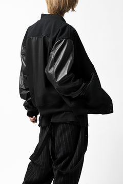 画像をギャラリービューアに読み込む, CHANGES VINTAGE REMAKE VARSITY JACKET (MULTI BLACK #A)
