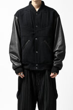 画像をギャラリービューアに読み込む, CHANGES VINTAGE REMAKE VARSITY JACKET (MULTI BLACK #A)