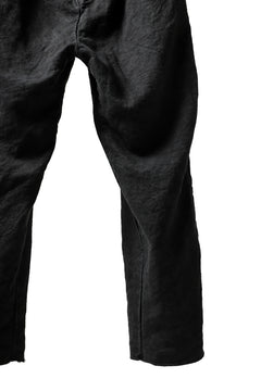 画像をギャラリービューアに読み込む, ISAMU KATAYAMA BACKLASH TAPERED TROUSERS / GARMENT NATURAL DYED LINEN CANVAS (SUMI)