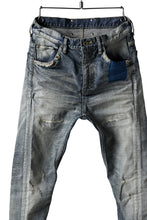 Load image into Gallery viewer, ISAMU KATAYAMA BACKLASH LOW CROTCH SLIM PANTS / STRETCH DENIM (INDIGO)