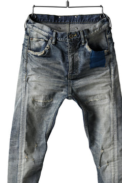 Load image into Gallery viewer, ISAMU KATAYAMA BACKLASH LOW CROTCH SLIM PANTS / STRETCH DENIM (INDIGO)