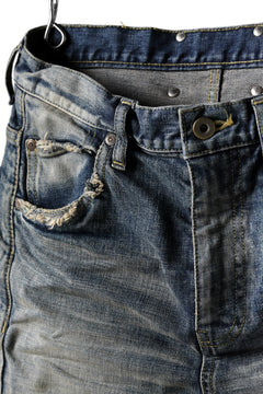 Load image into Gallery viewer, ISAMU KATAYAMA BACKLASH LOW CROTCH SLIM PANTS / STRETCH DENIM (INDIGO)