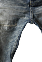 Load image into Gallery viewer, ISAMU KATAYAMA BACKLASH LOW CROTCH SLIM PANTS / STRETCH DENIM (INDIGO)