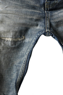 Load image into Gallery viewer, ISAMU KATAYAMA BACKLASH LOW CROTCH SLIM PANTS / STRETCH DENIM (INDIGO)