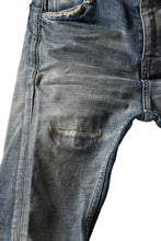Load image into Gallery viewer, ISAMU KATAYAMA BACKLASH LOW CROTCH SLIM PANTS / STRETCH DENIM (INDIGO)