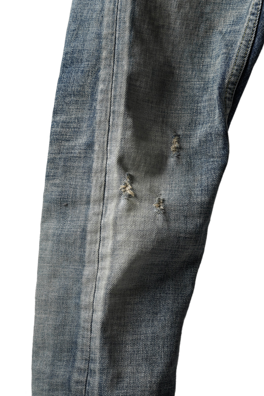 Load image into Gallery viewer, ISAMU KATAYAMA BACKLASH LOW CROTCH SLIM PANTS / STRETCH DENIM (INDIGO)