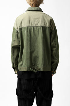 画像をギャラリービューアに読み込む, CHANGES VINTAGE REMAKE COVER ALL JACKET / US ARMY SCHLAFCOVER (KHAKI)