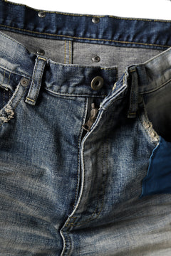 Load image into Gallery viewer, ISAMU KATAYAMA BACKLASH LOW CROTCH SLIM PANTS / STRETCH DENIM (INDIGO)