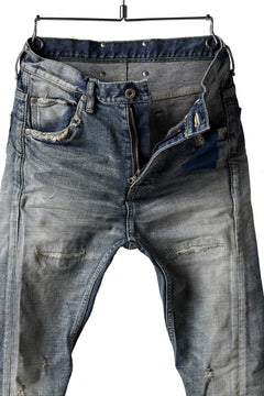 Load image into Gallery viewer, ISAMU KATAYAMA BACKLASH LOW CROTCH SLIM PANTS / STRETCH DENIM (INDIGO)