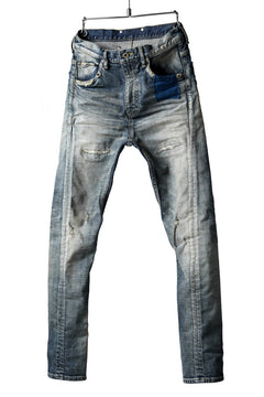 Load image into Gallery viewer, ISAMU KATAYAMA BACKLASH LOW CROTCH SLIM PANTS / STRETCH DENIM (INDIGO)