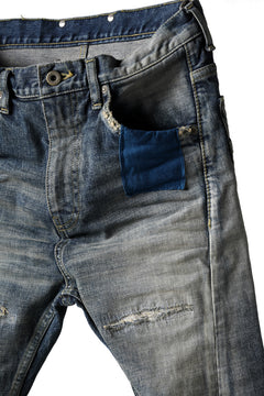 Load image into Gallery viewer, ISAMU KATAYAMA BACKLASH LOW CROTCH SLIM PANTS / STRETCH DENIM (INDIGO)