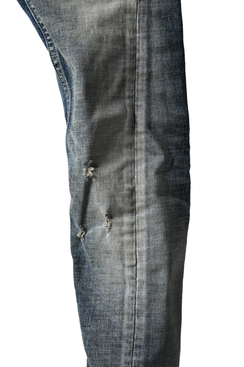 Load image into Gallery viewer, ISAMU KATAYAMA BACKLASH LOW CROTCH SLIM PANTS / STRETCH DENIM (INDIGO)