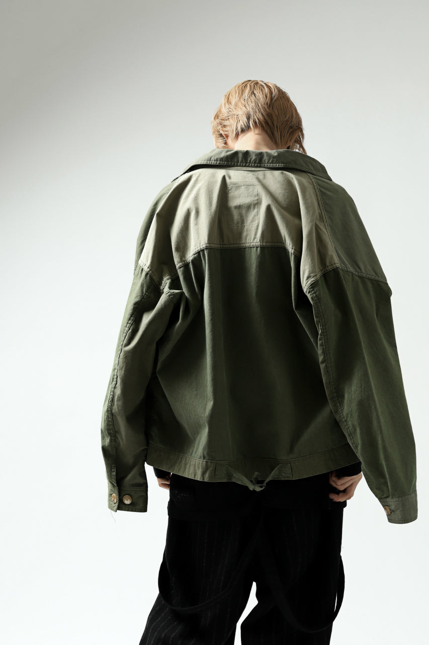 画像をギャラリービューアに読み込む, CHANGES VINTAGE REMAKE COVER ALL JACKET / US ARMY SCHLAFCOVER (KHAKI)