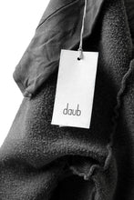 画像をギャラリービューアに読み込む, daub DYEING JOG-PANTS / COTTON FLEECY (GREY)