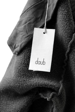 画像をギャラリービューアに読み込む, daub DYEING JOG-PANTS / COTTON FLEECY (GREY)