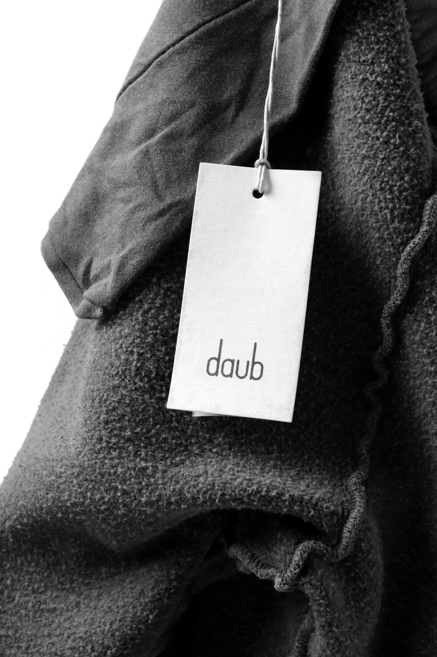 画像をギャラリービューアに読み込む, daub DYEING JOG-PANTS / COTTON FLEECY (GREY)