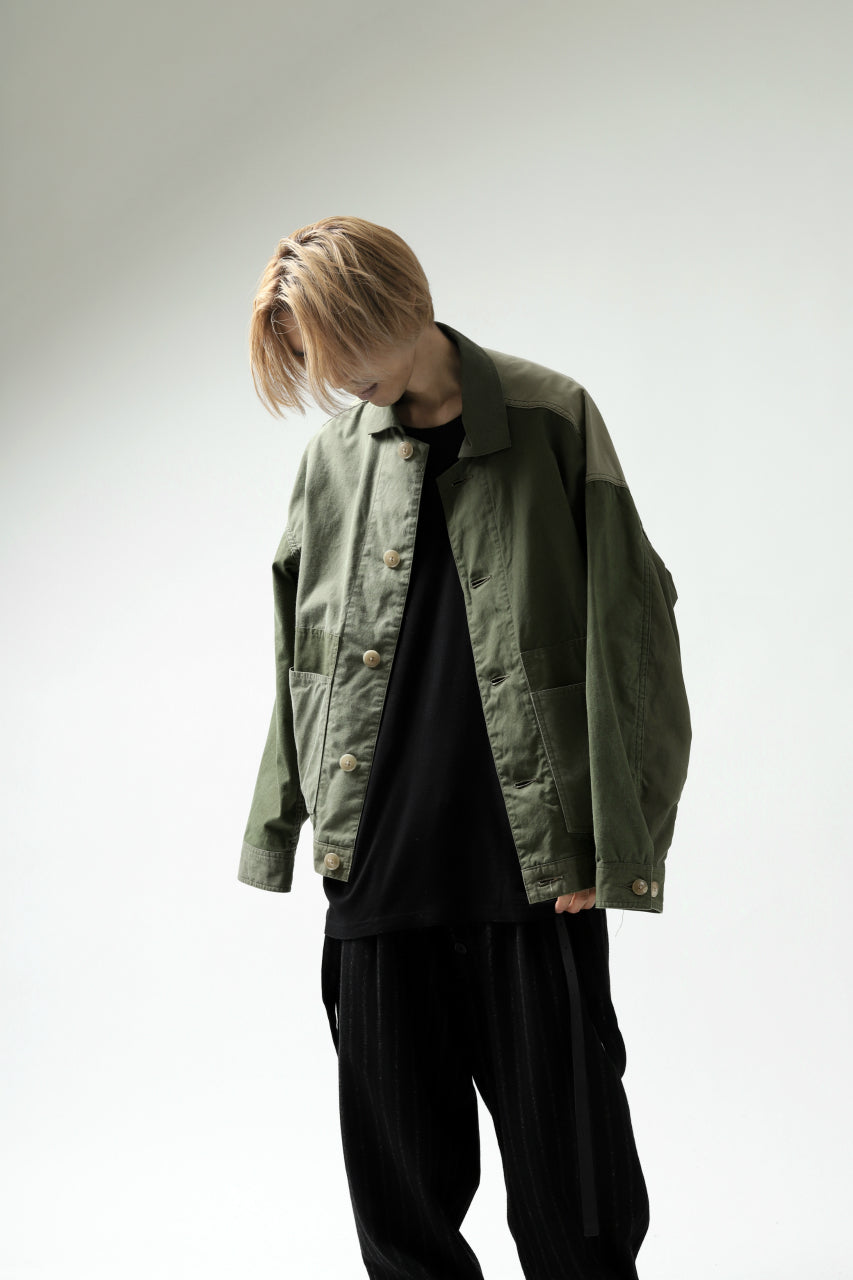 画像をギャラリービューアに読み込む, CHANGES VINTAGE REMAKE COVER ALL JACKET / US ARMY SCHLAFCOVER (KHAKI)